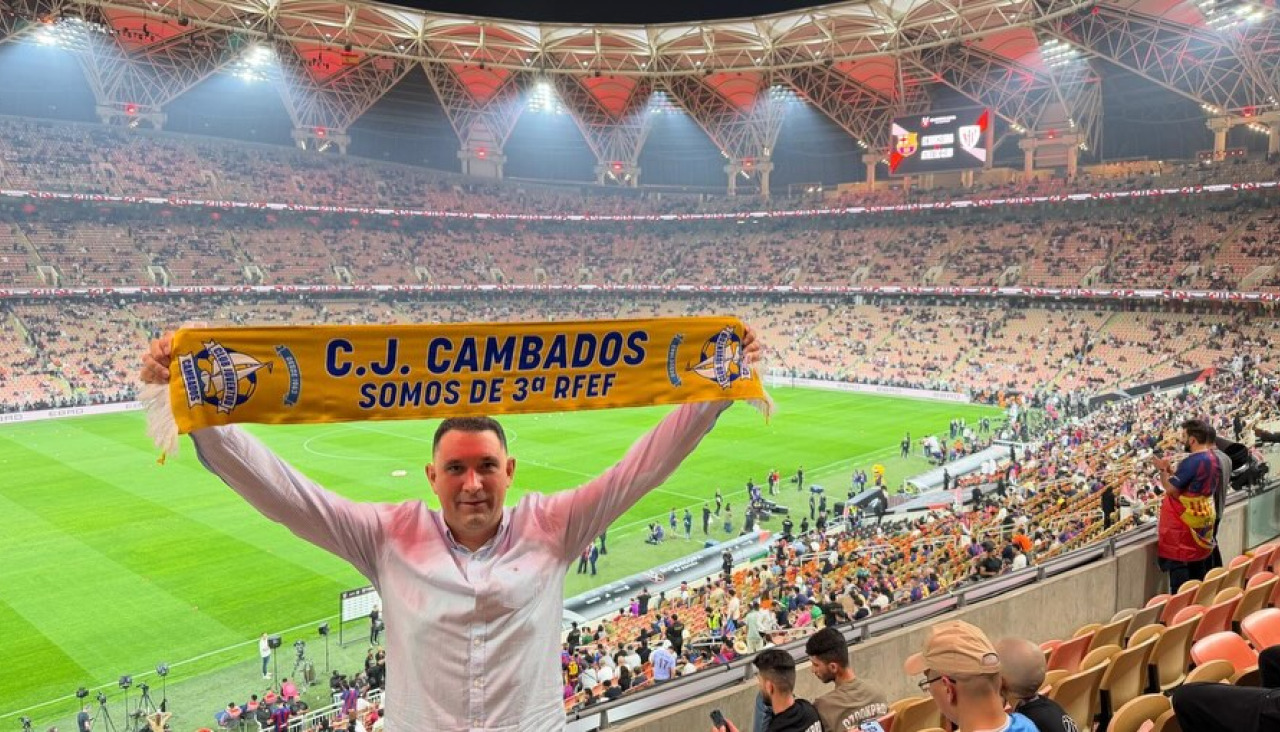 Eladio Oubiña en Arabia Saudí