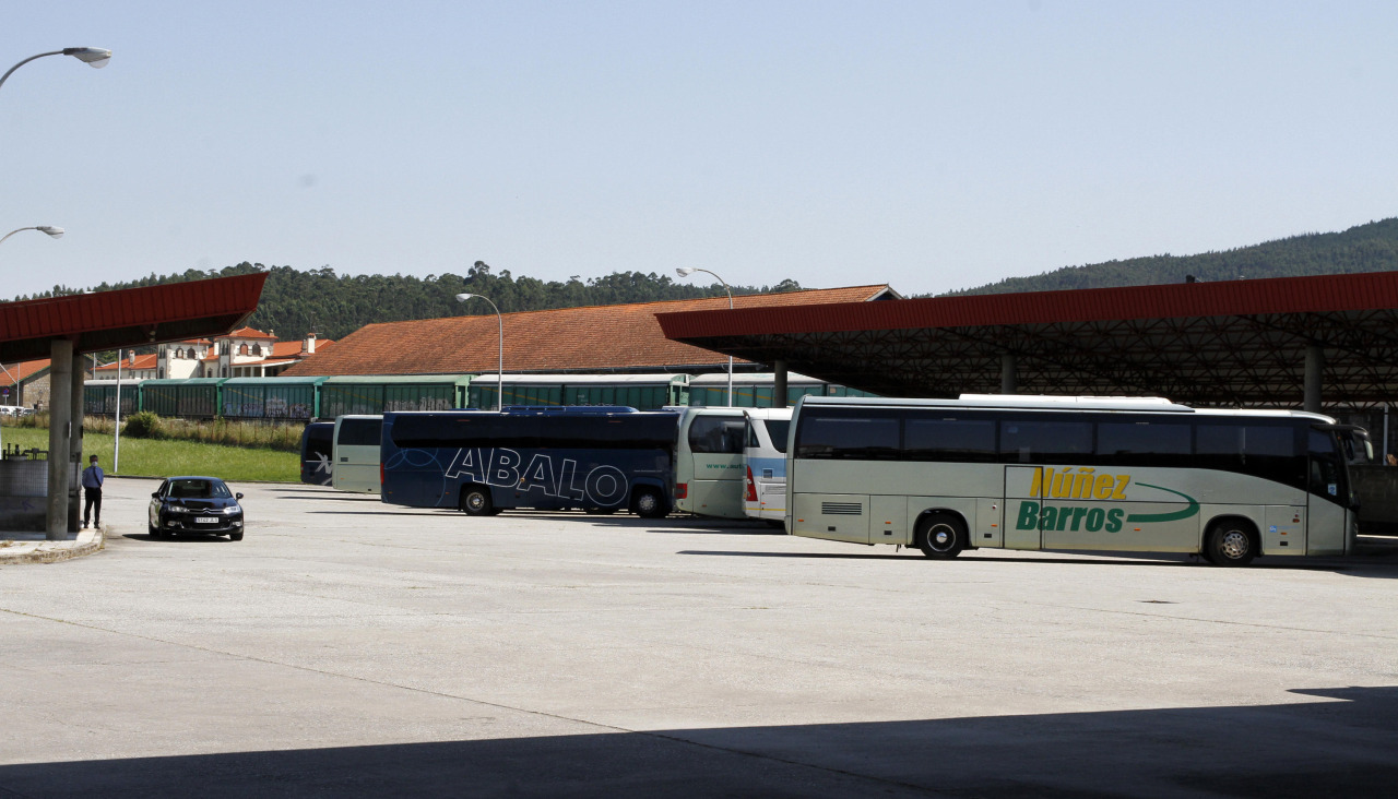 Exterior de la estación de autobuses