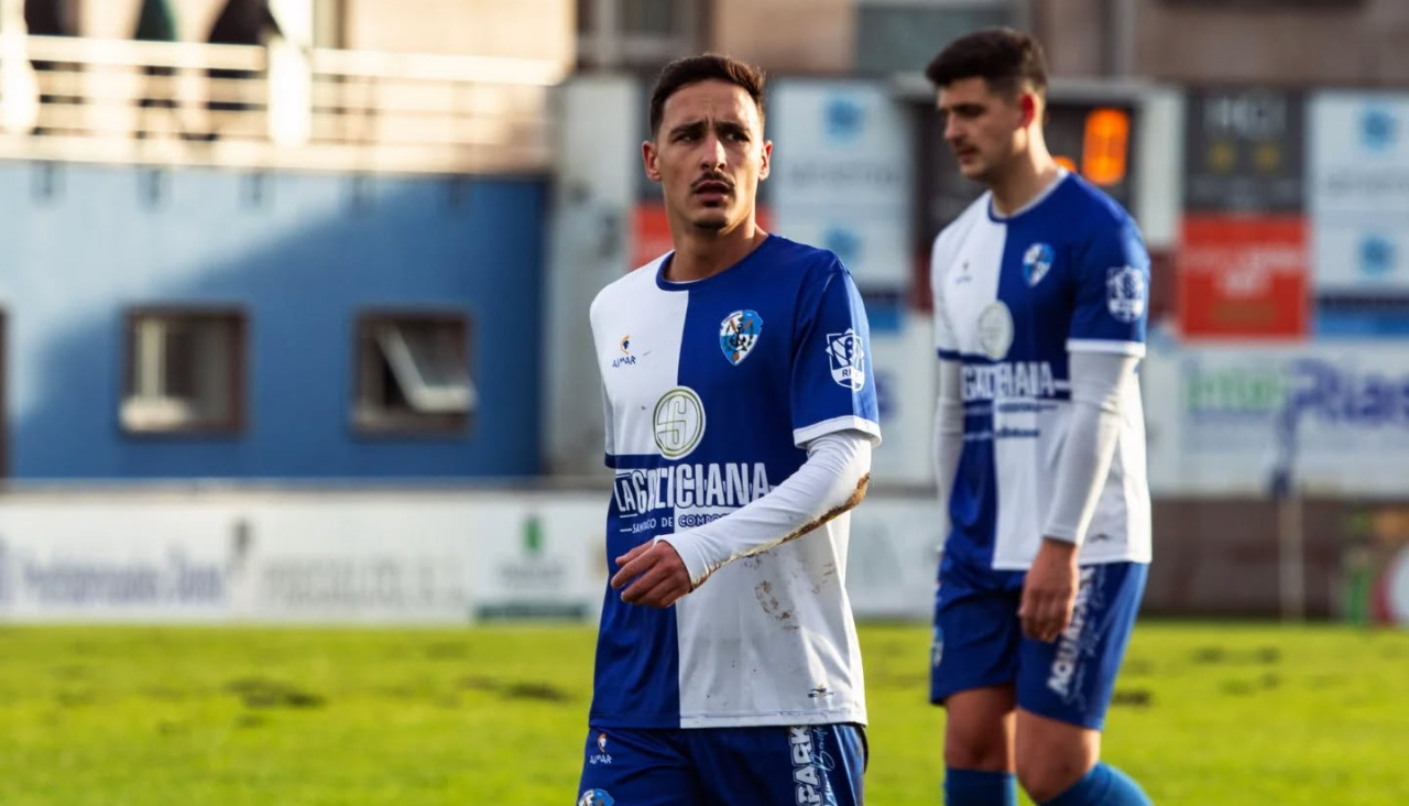 Imagen del último partido en Baltar