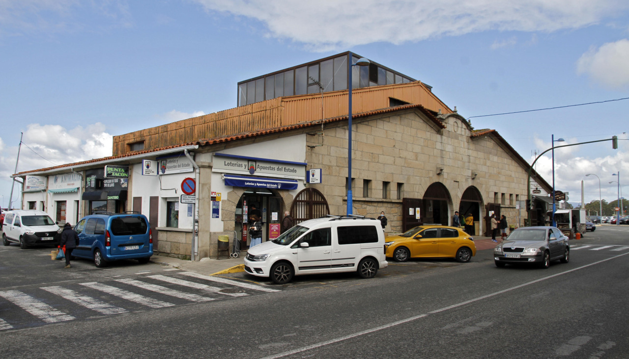 Imagen de archivo de la Praza de Abastos de Cambados