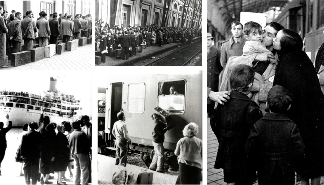 ‘Nós tamén fomos emigrantes. Fotografías da Axencia EFE sobre a emigración española no século XX’