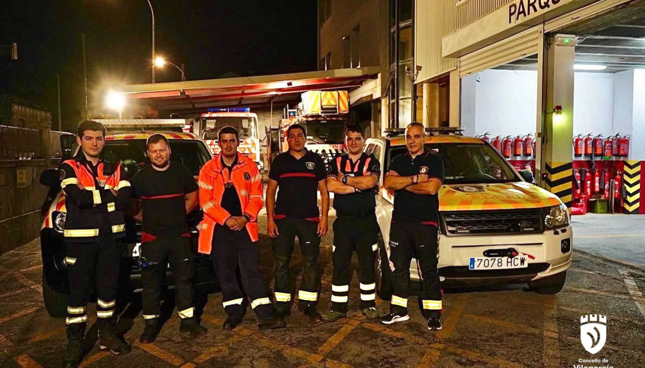 La comitiva que se desplazó a Valencia
