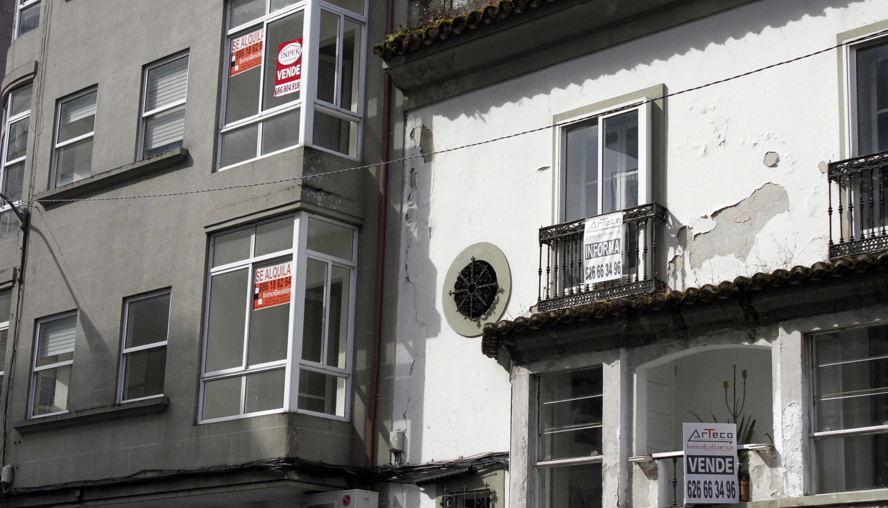 Carteles de alquiler en Vilagarcía