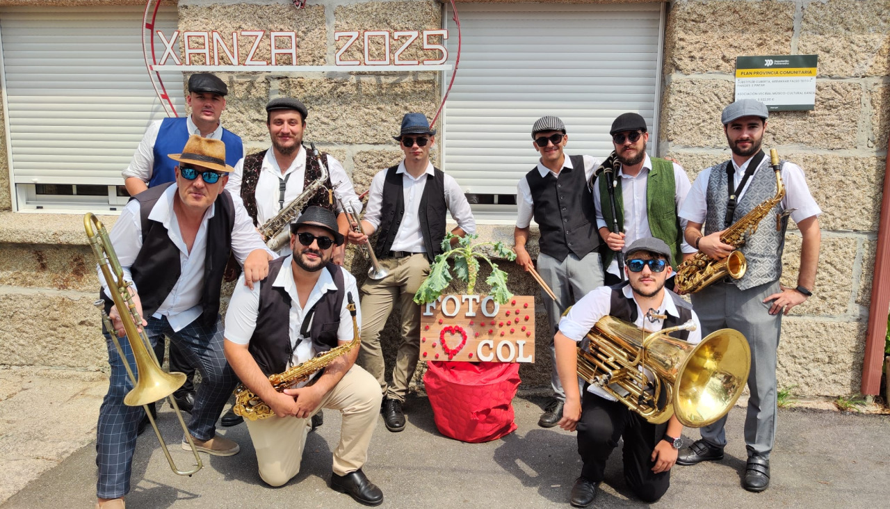 Fanfarria Furruxa en una de sus citas musicales este pasado verano