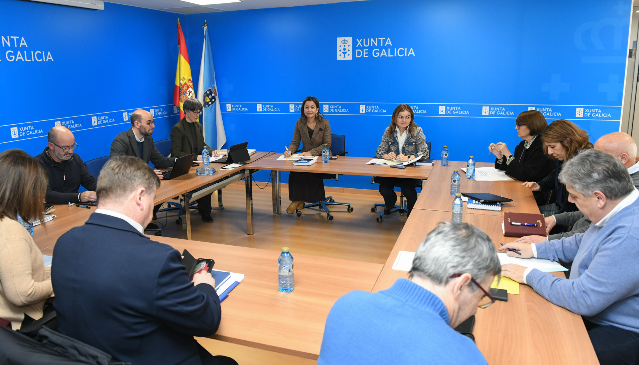 Un momento de la reunión