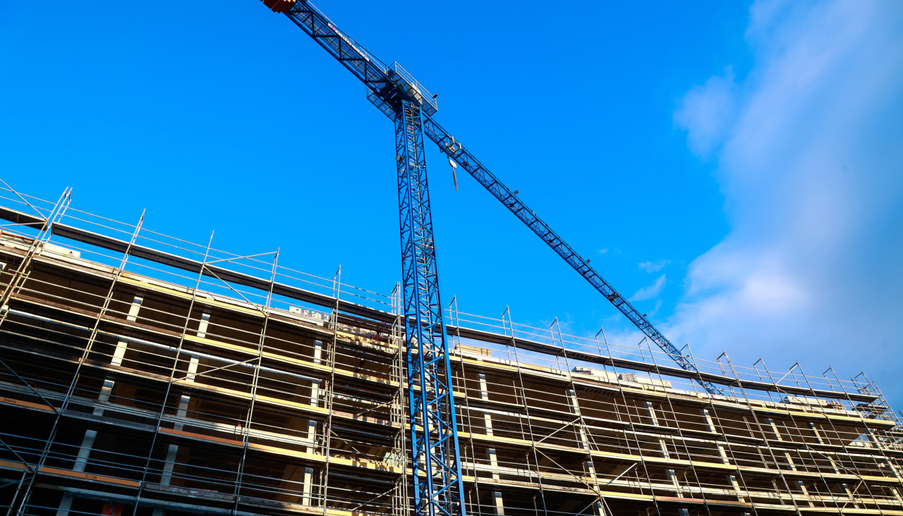 Uno de los edificios que se está construyendo