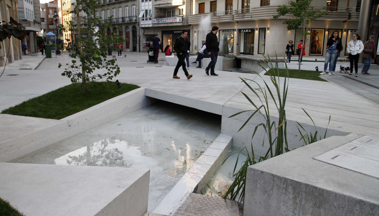 Vistas de la Praza de Galicia