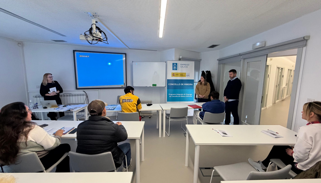 Un momento del curso