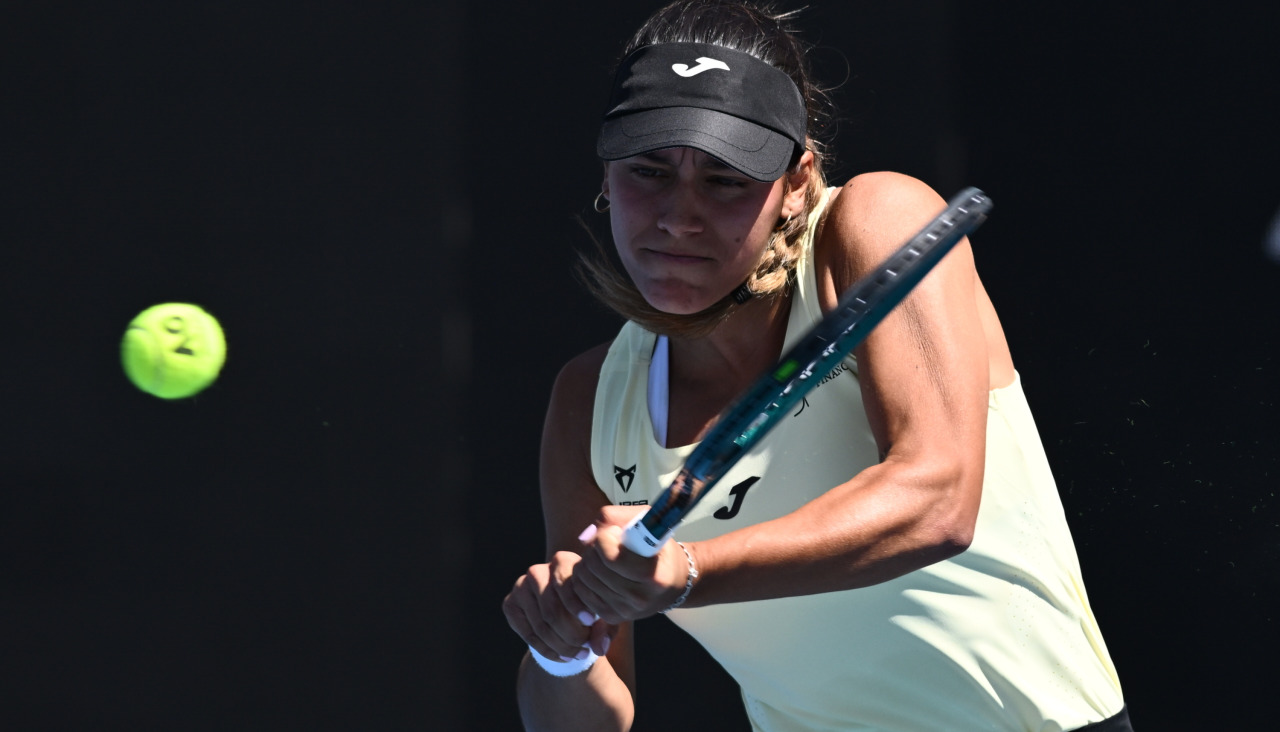 Jéssica Bouzas durante el partido ante Hunter