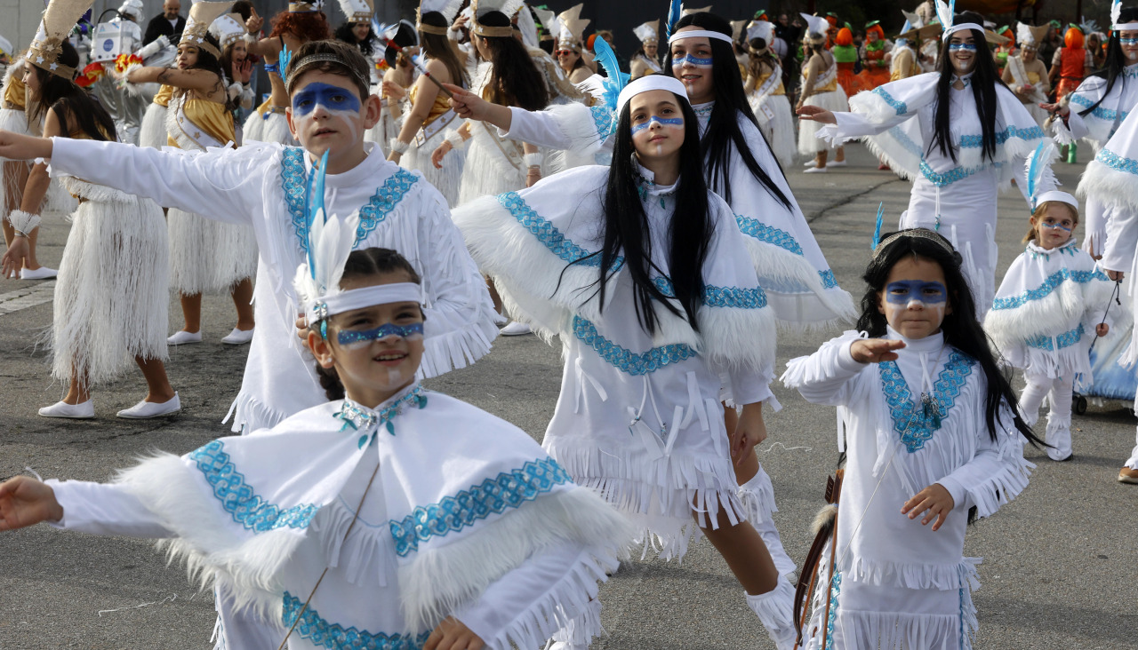 Una edición anterior de esta comitiva festiva en la localidad