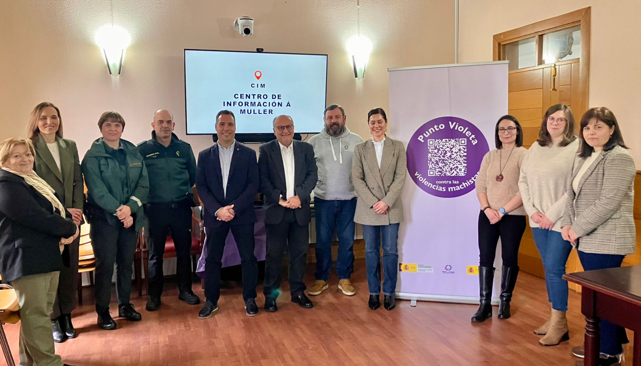 Encuentro comarcal de la lucha contra la violencia de género en Caldas