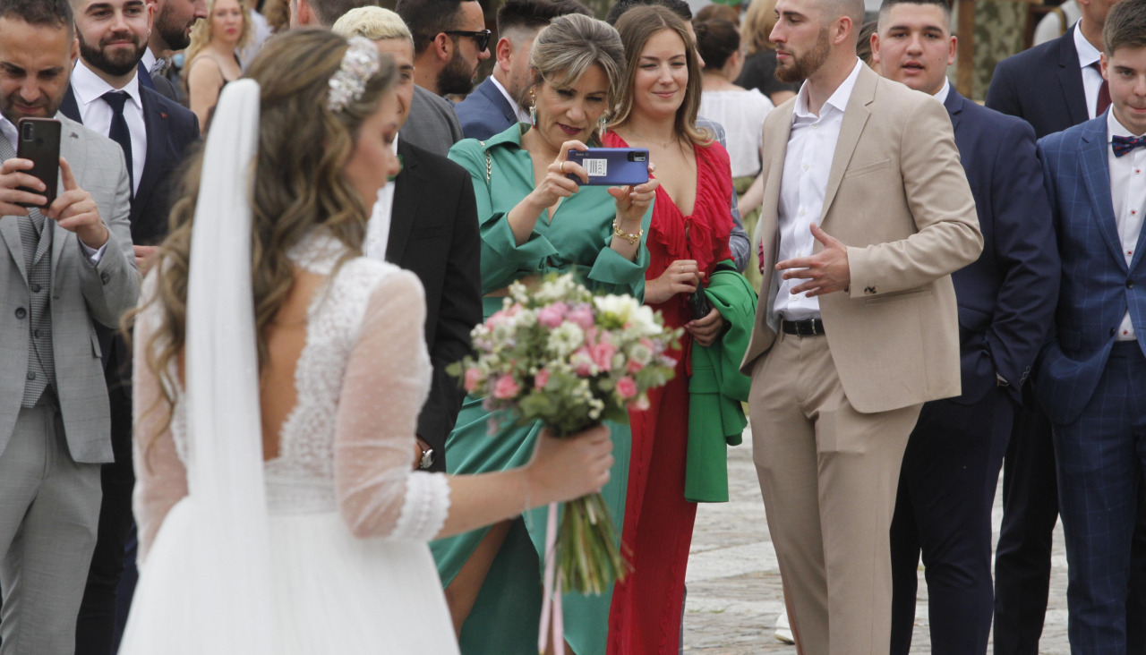 Imagen de archivo de una boda en la comarca de O Salnés