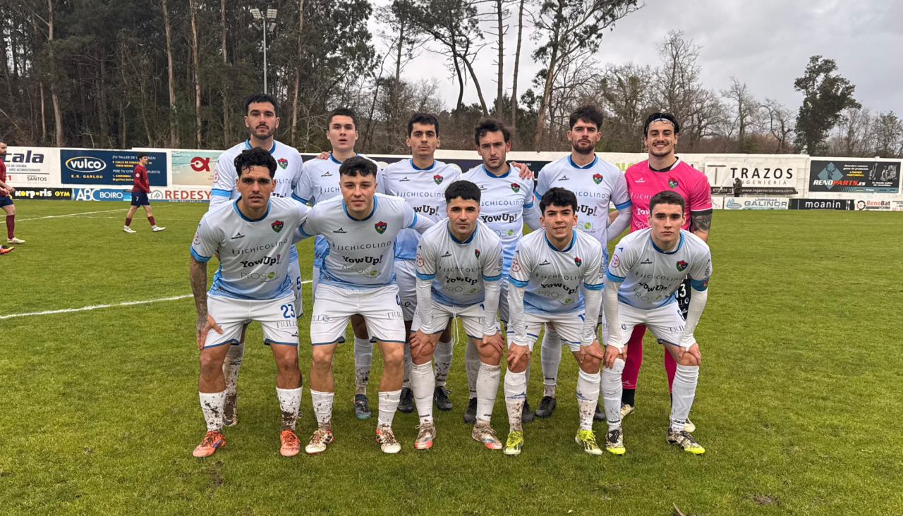 El once titular del Boiro ante el Estridente