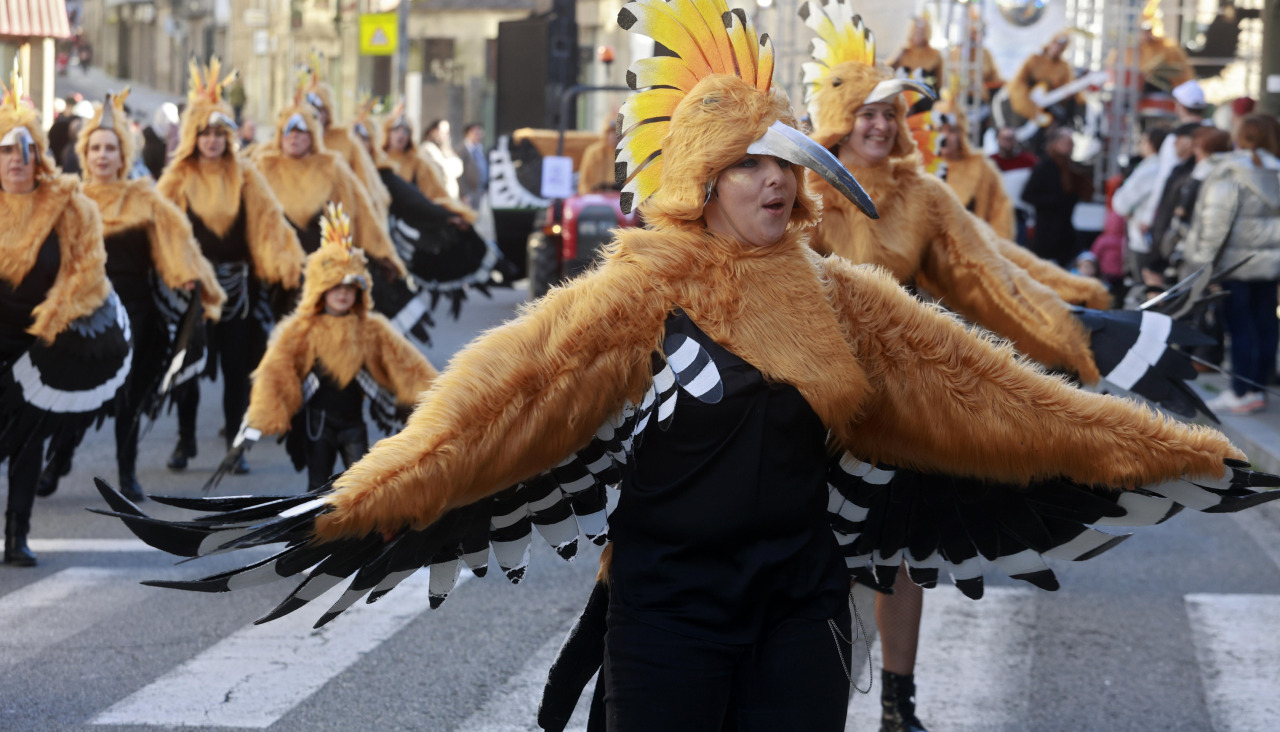 Desfile del año pasado en el Entroido cambadés