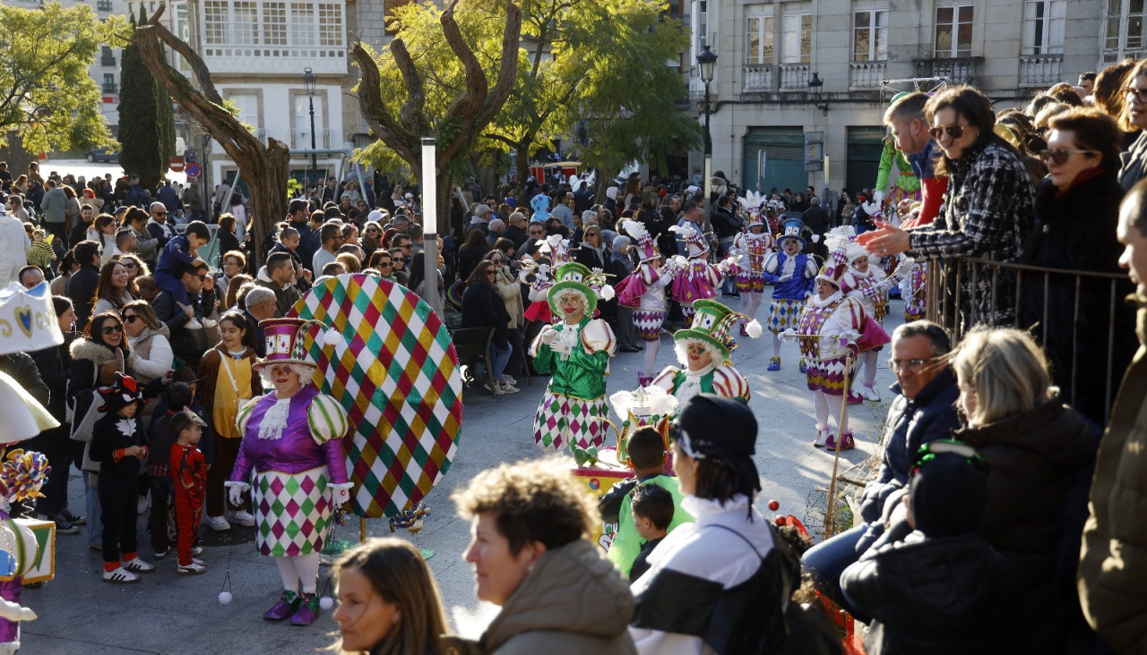 Desfile de Entroido en Caldas de Reis en 2025