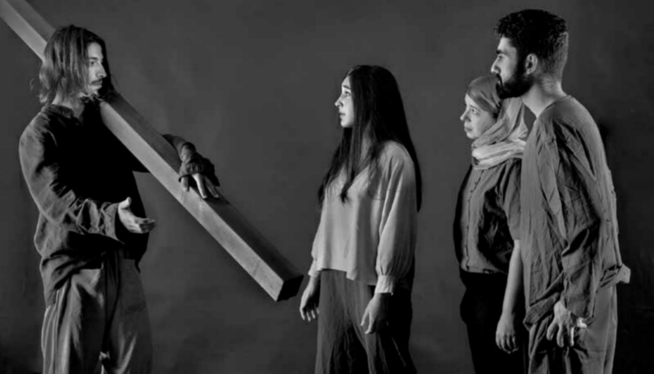 Imagen de la exposición 'Viacrucis e 15 testemuñas' del fotógrafo profesional Xulio Gil