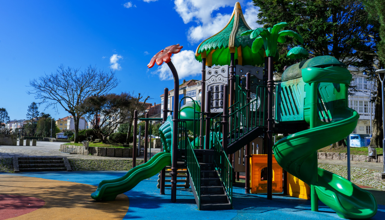 El parque infantil de O Castelo será objeto de una actuación de remodelación y modernización a través del Plan Complementario de la Diputación de A Coruña