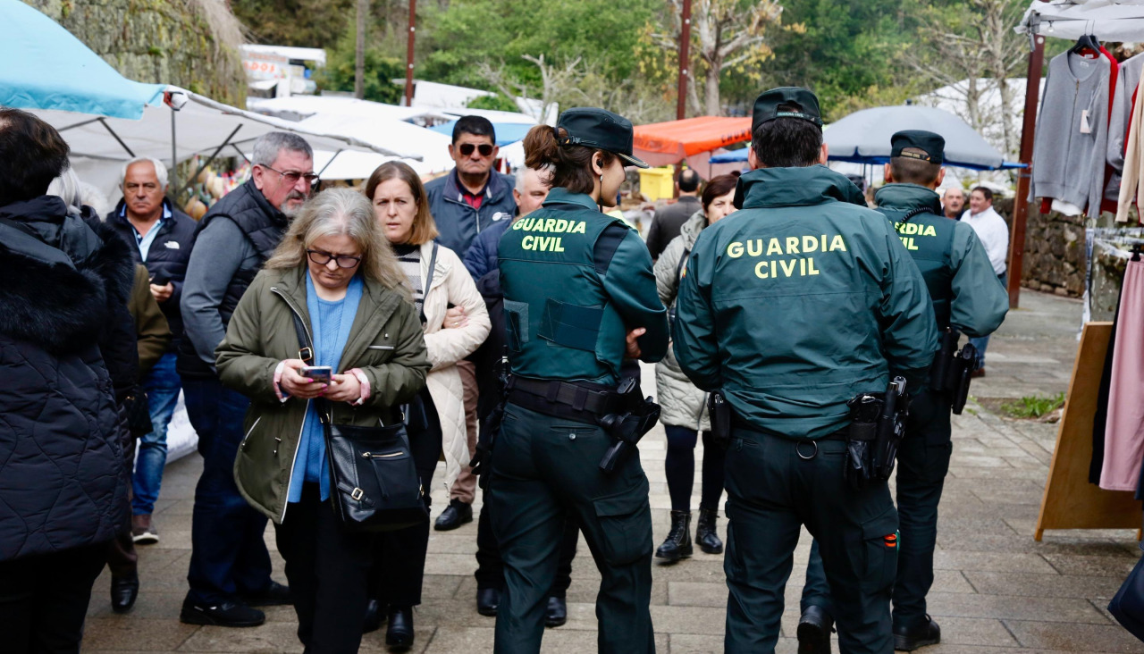 Imagen de archivo de agentes de la Guardia Civil