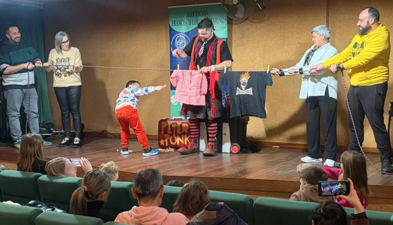 El clown y humorista Peter Punk