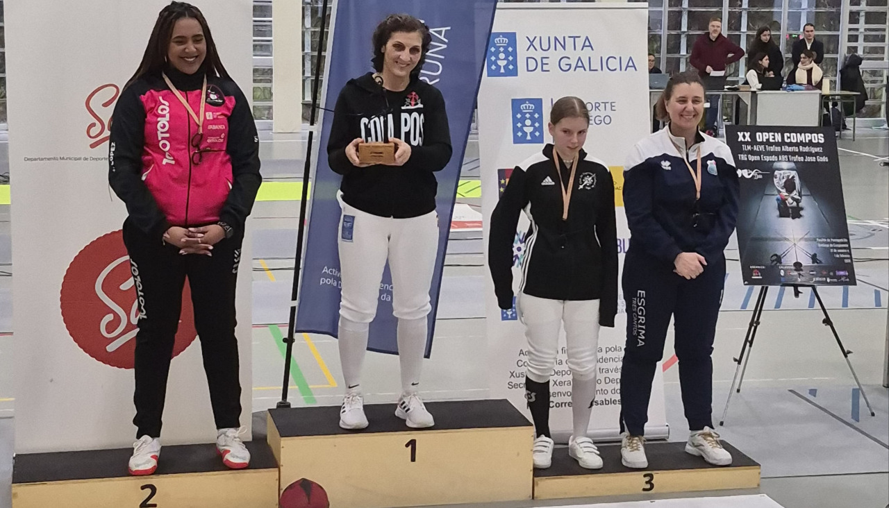 Araceli ganó el XX Open Torneo Ranking Galego Absoluto de espada