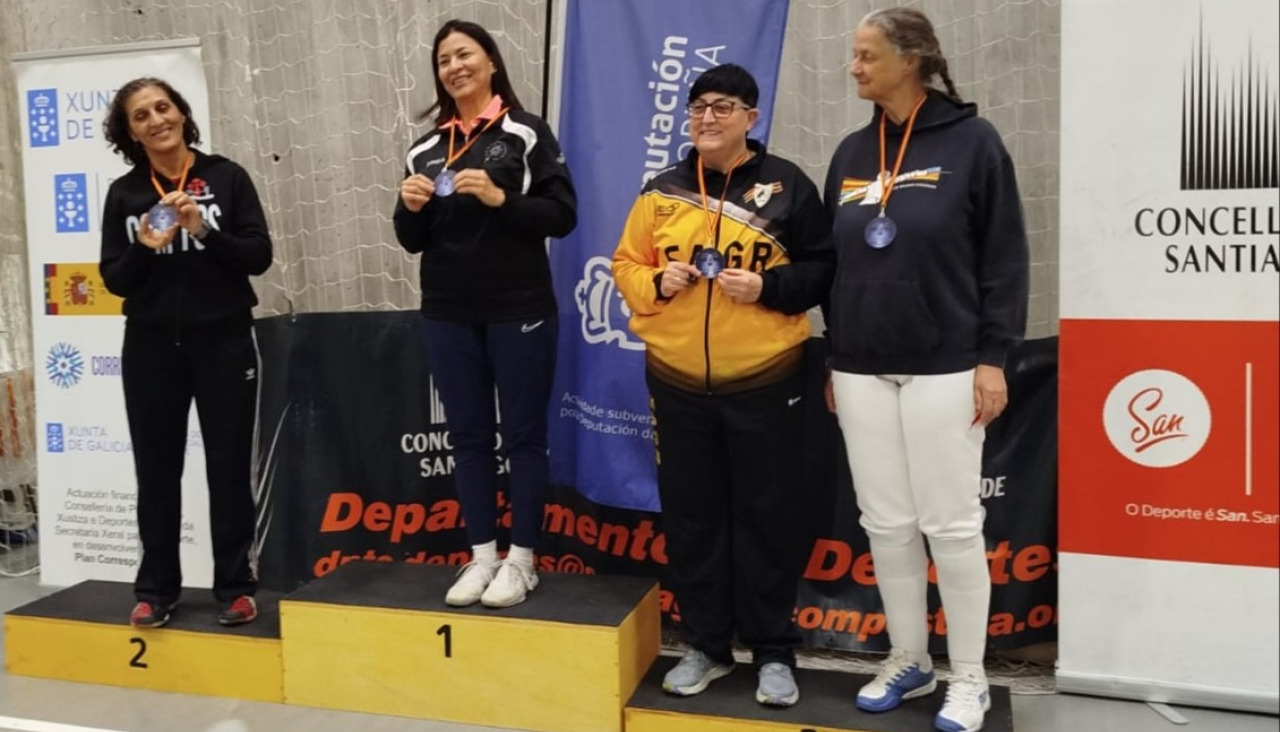 La cambadesa fue plata en la prueba de la Liga Máster Nacional