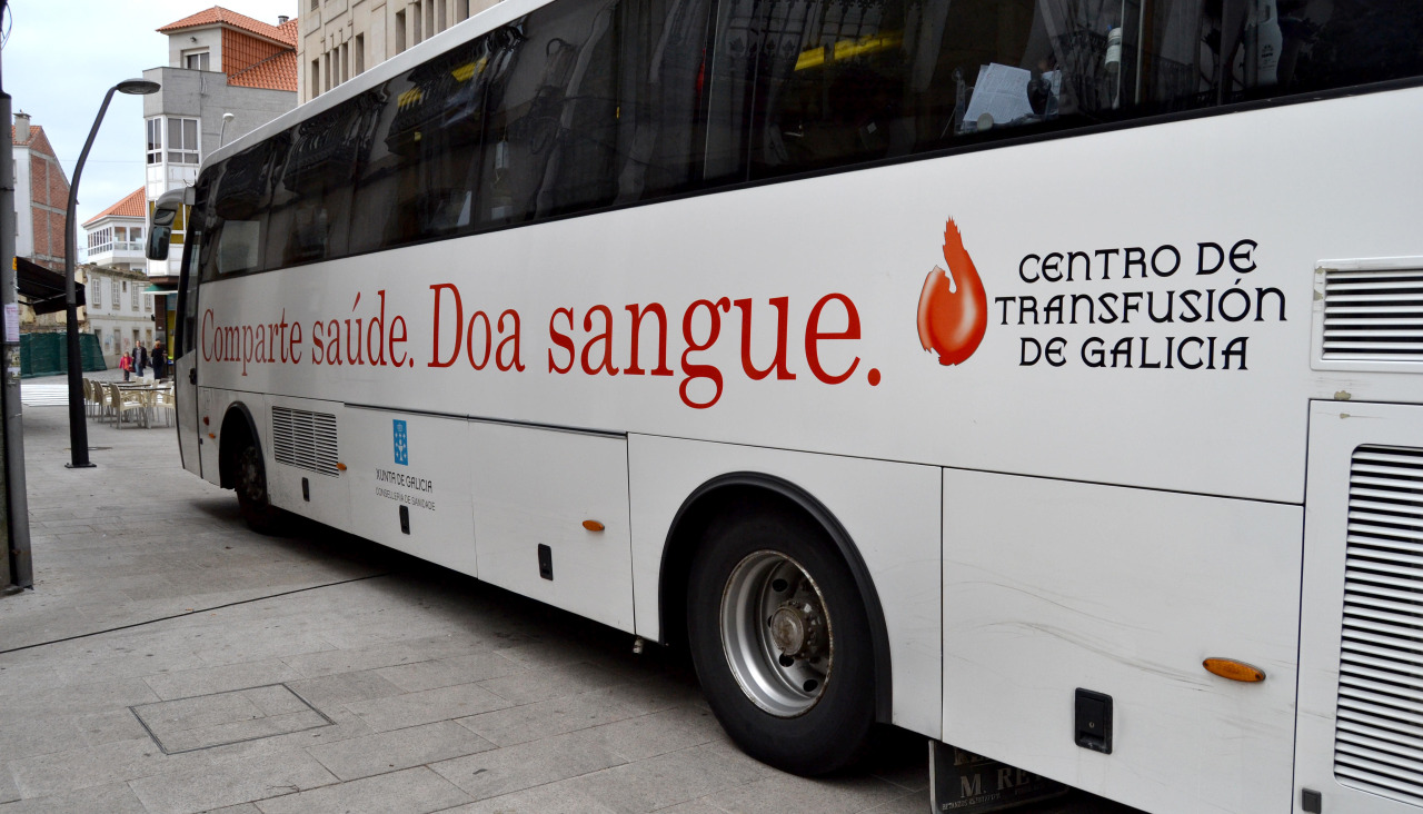 Imagen de archivo de una unidad móvil en Vilagarcía