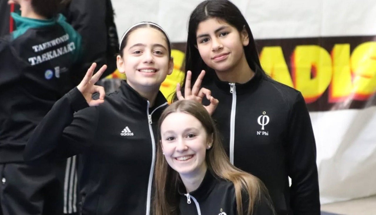 Las deportistas del Número Phi