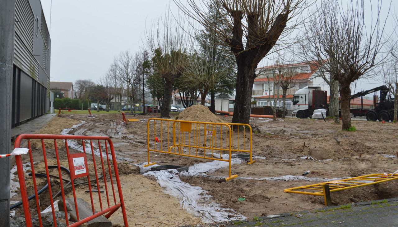 Imagen de las actuaciones en Baltar