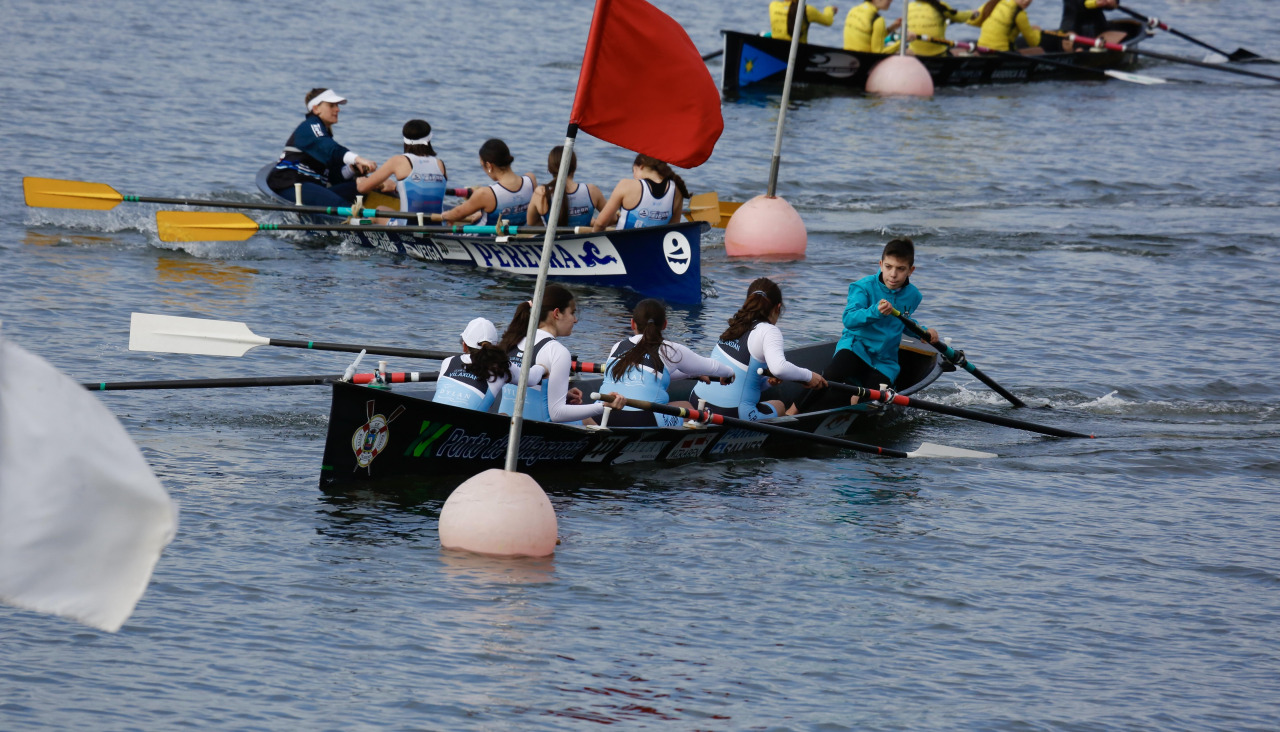 La Liga Gallega Sur de bateles tuvo continuidad el fin de semana en Chapela