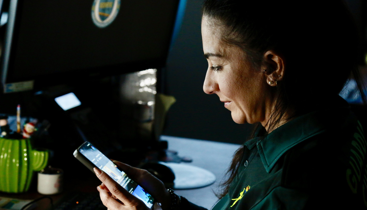 Agente Verónica Argibay, miembro del Equipo de Investigación Tecnológica de la Guardia Civil