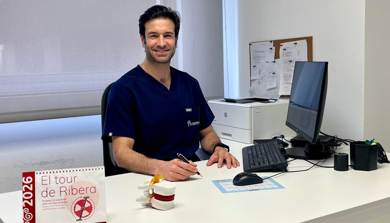 El doctor Pedro Reimunde, neurocirujano y cirujano de columna del hospital Ribera Juan Cardona

