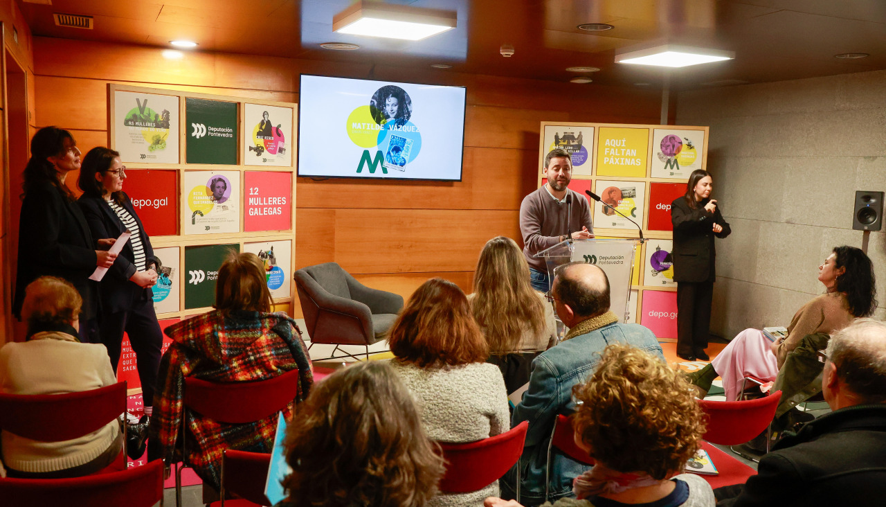 La Casa da Calzada acogió ayer la actividad divulgativa organizada por la Diputación