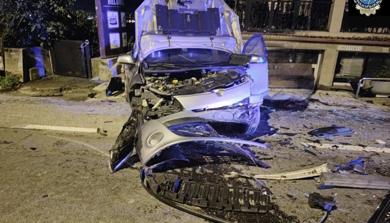 Los vehículos implicados en el suceso