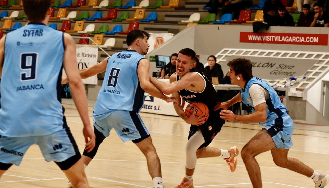 El Sigaltec no pudo sorprender esta vez al filial del Breogán como sucedió en la primera vuelta en el pabellón Sara Gómez