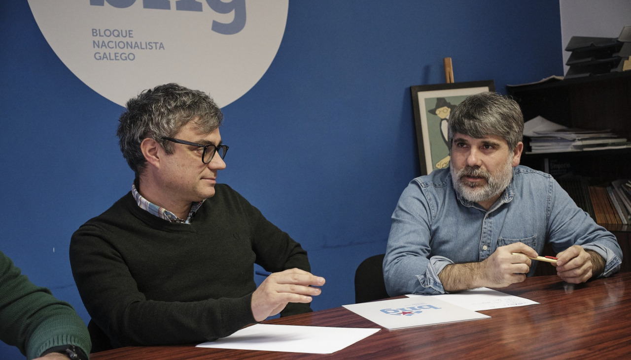 Miembros de la agrupación municipal del BNG