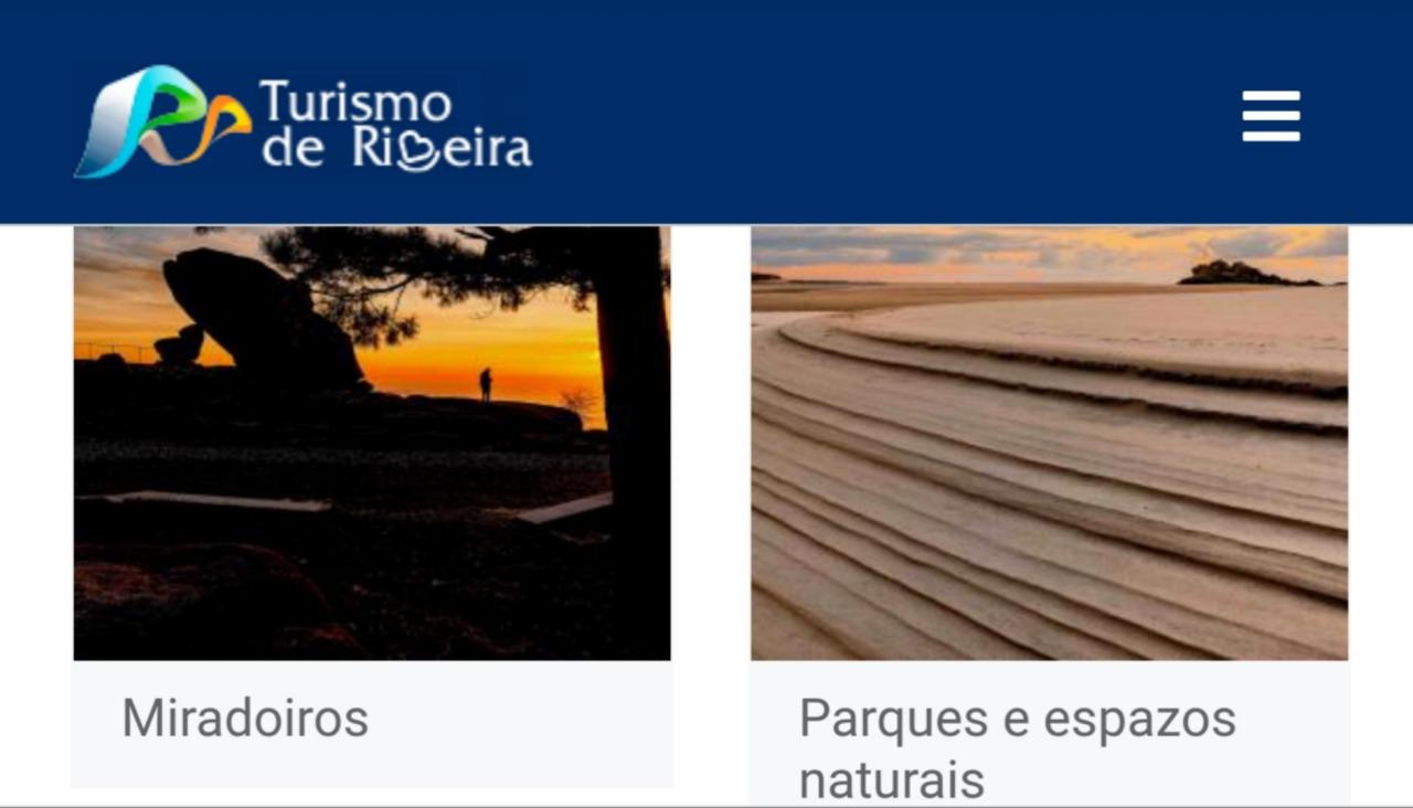 La principal fuente de información relacionada con los recursos turísticos de Ribeira se encuentra actualmente en la web municipal de Turismo
