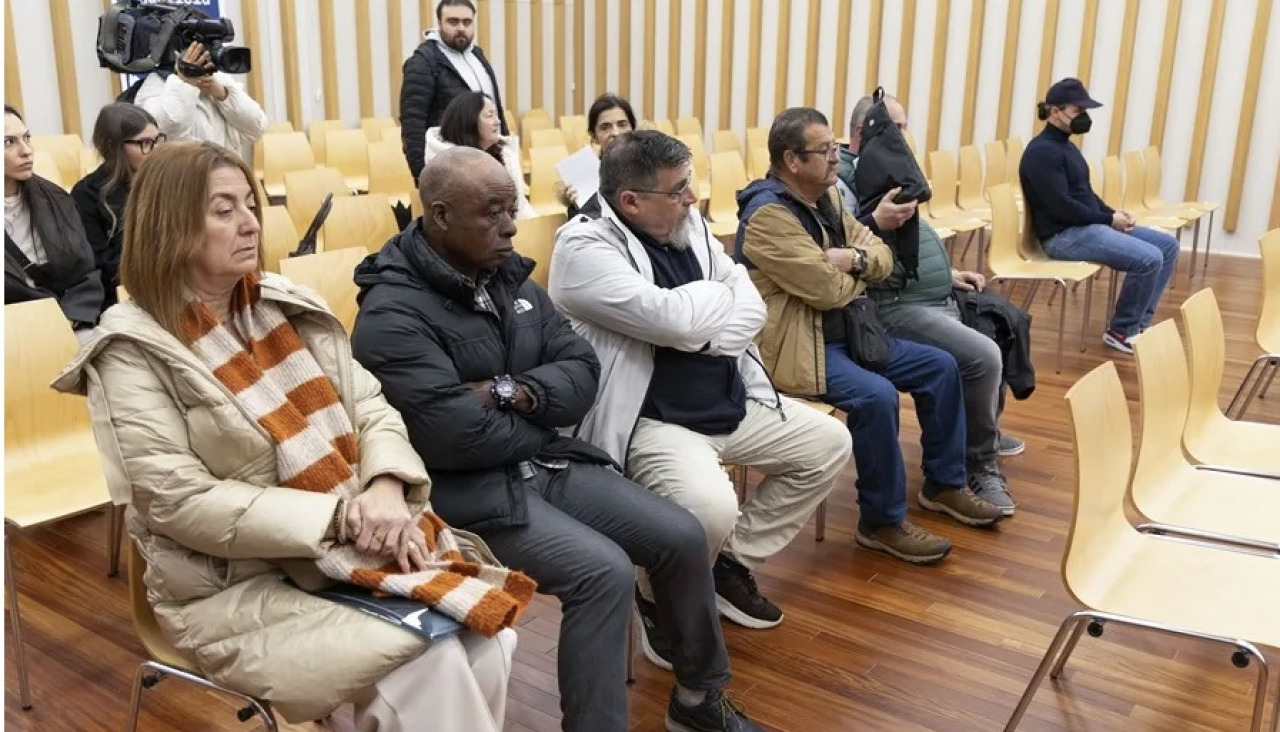 Un momento del juicio