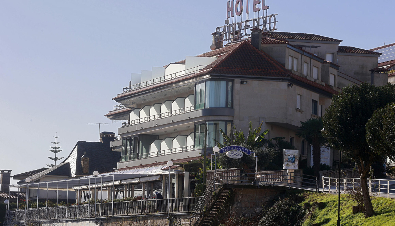 Uno de los hoteles ubicados en Sanxenxo