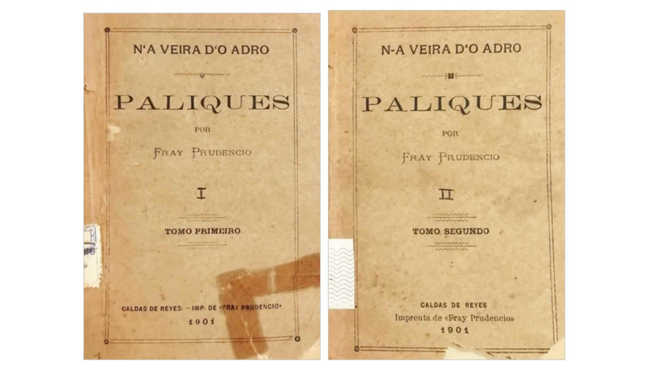 Portada de los dos tomos de la publicación