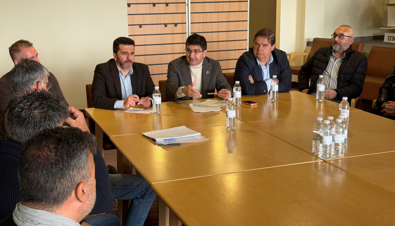 Un momento de la reunión