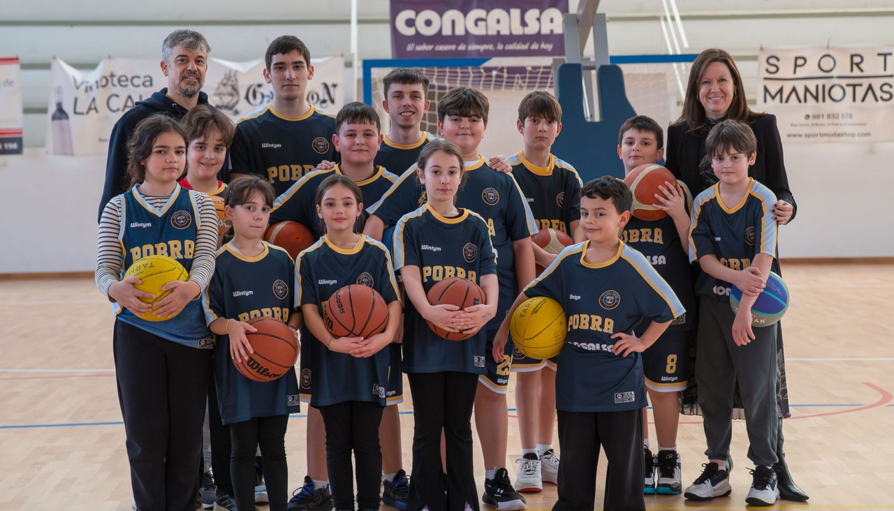 Congalsa respalda al Basket Pobra Asambal, el club que devolvió el baloncesto a A Pobra