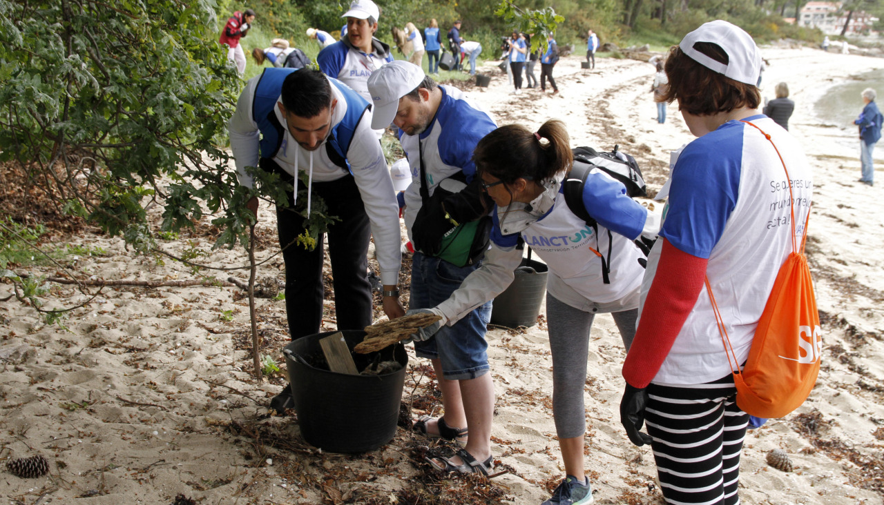 Una actividad de usuarios de BATA en Cortegada