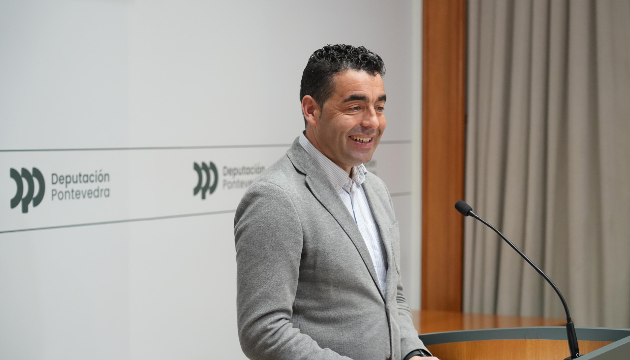 El presidente provincial compareció hoy tras la junta de gobierno