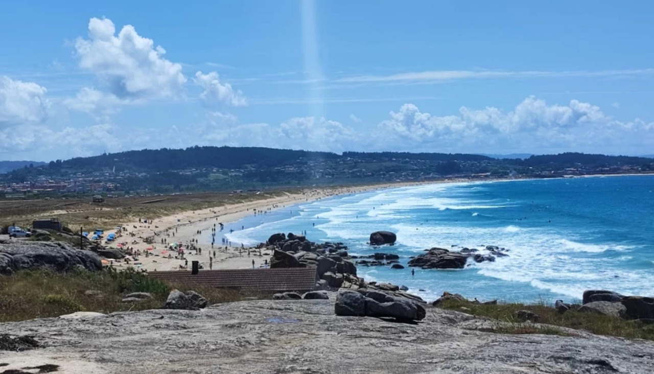 Imagen de archivo de la playa de A Lanzada