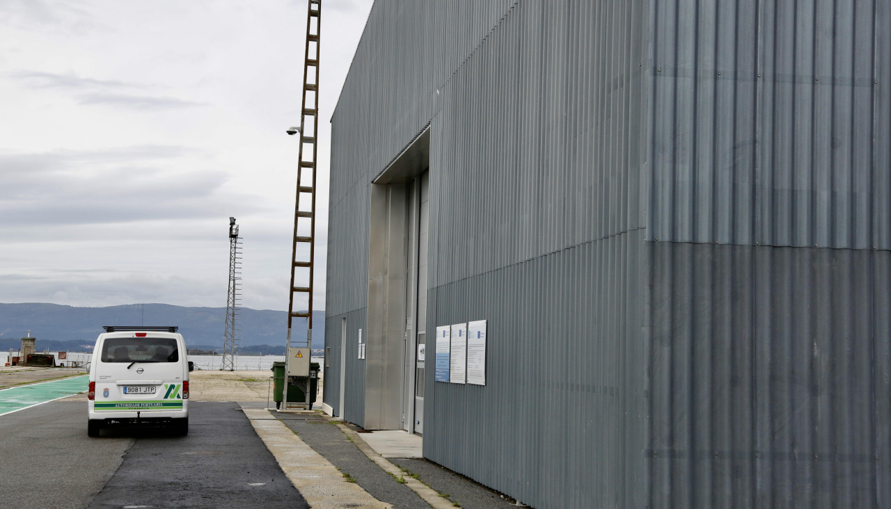 Vistas del muelle de O Ramal