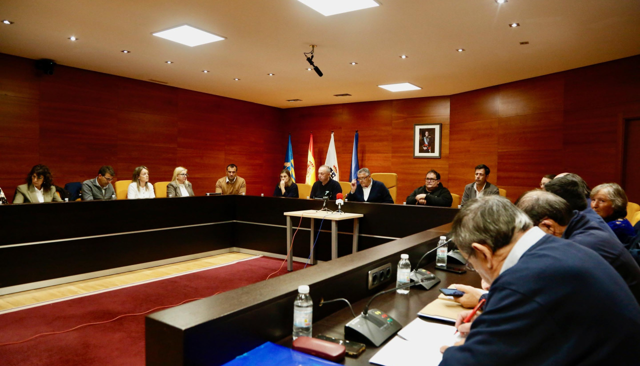 Imagen de archivo del Pleno de Sanxenxo