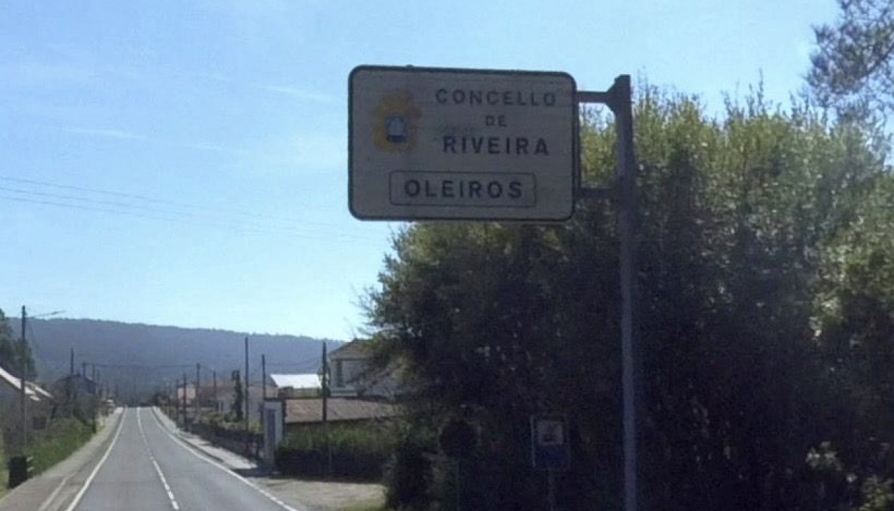 Parroquia de Oleiros, en Ribeira