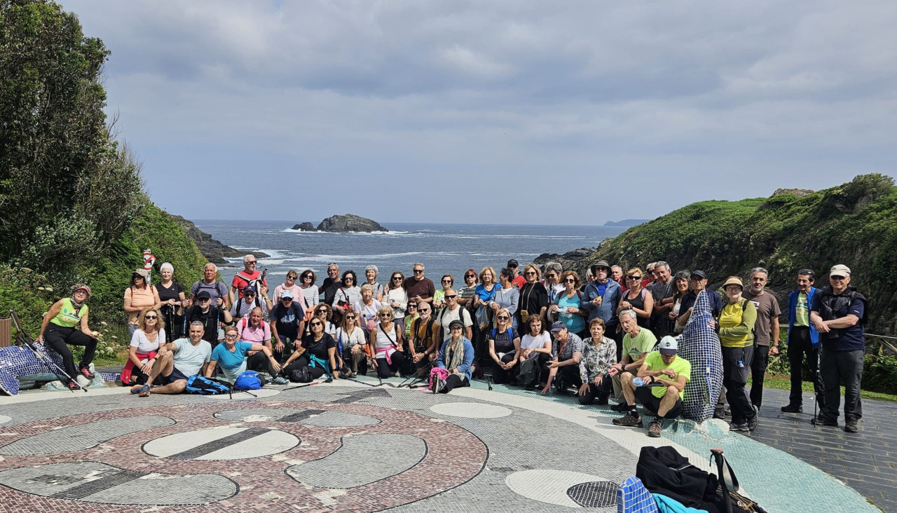 O grupo nunha das súas saídas