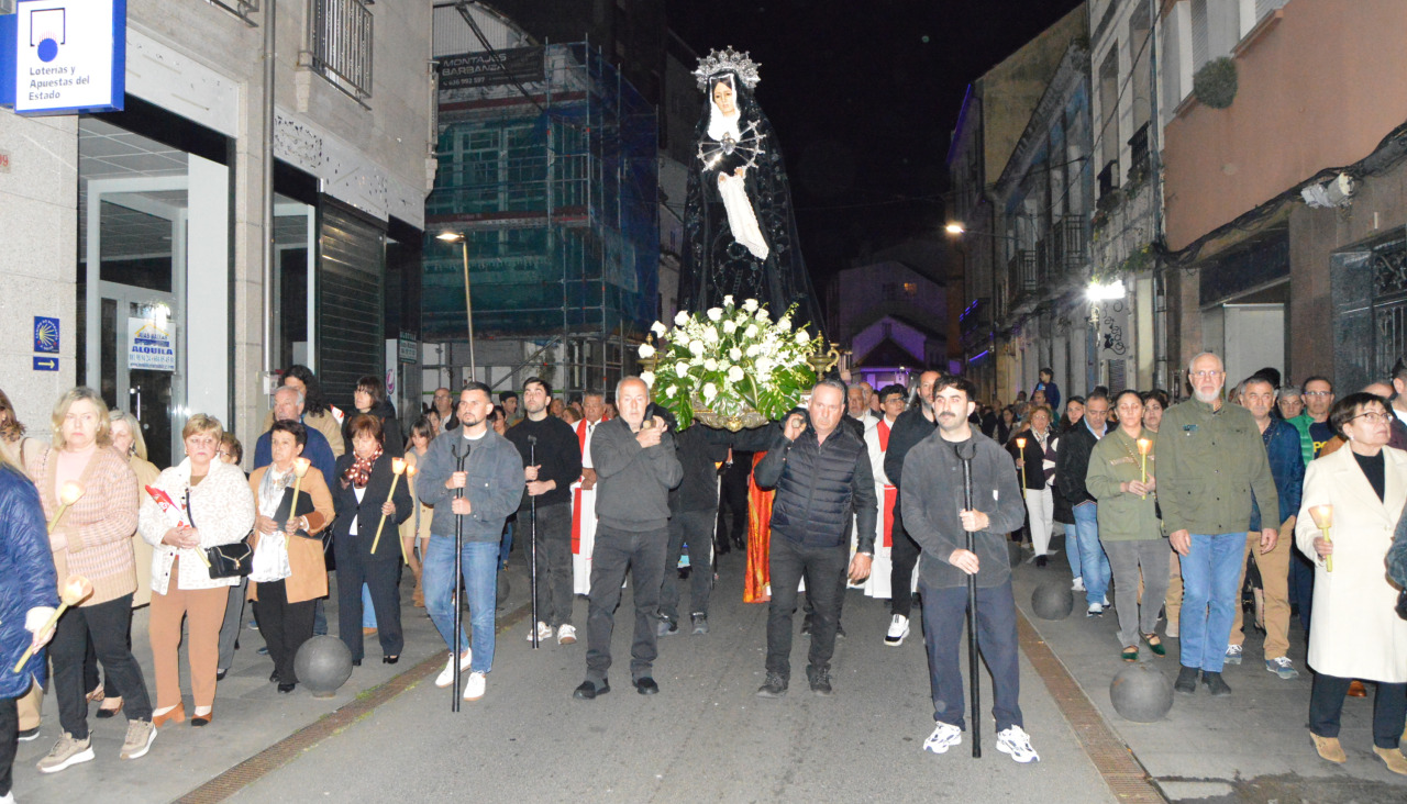 Procesión del Entierro en Ribeira