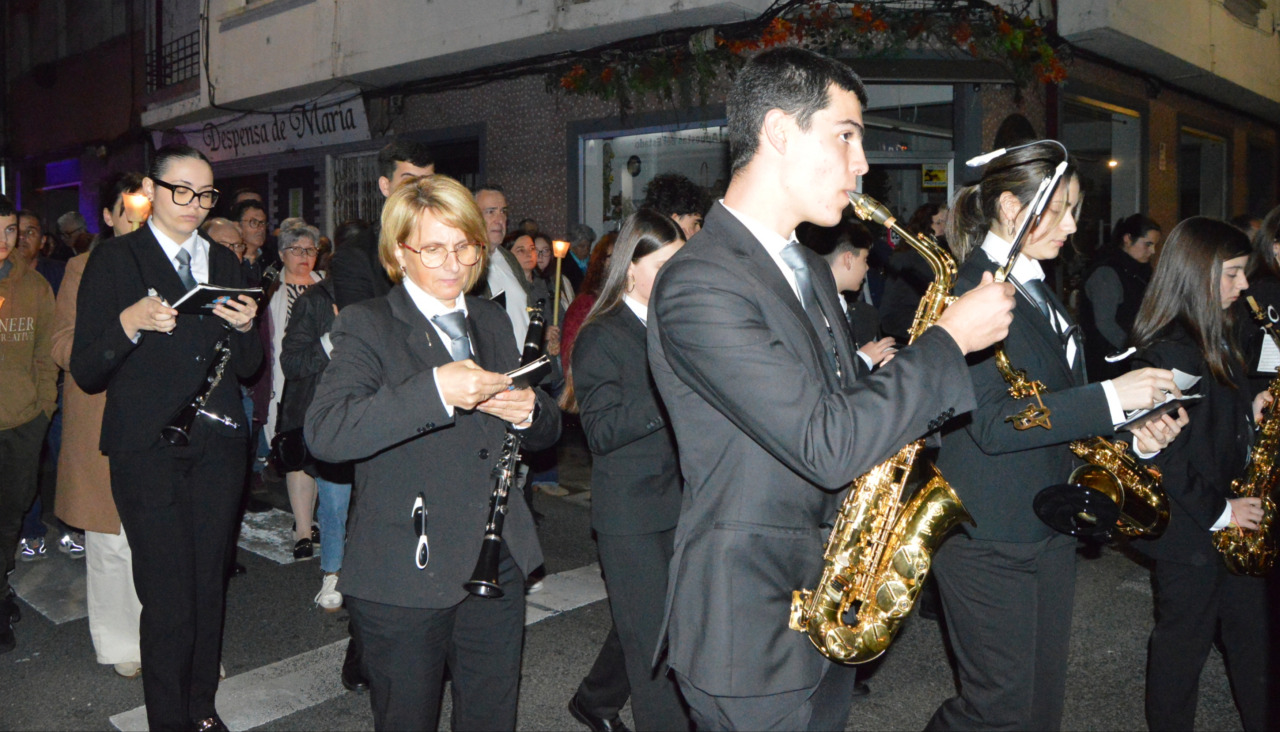 Procesión del Entierro en Ribeira